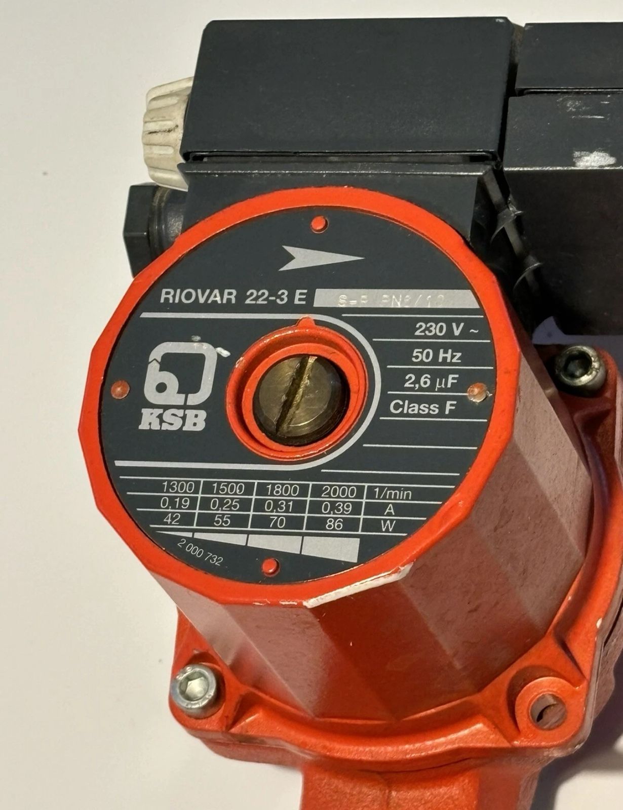 MOTEUR CIRCULATEUR OCCASION KSB RIOVAR 22-3E