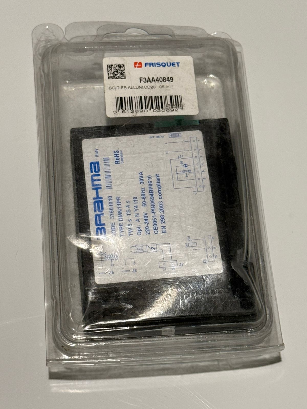 FRISQUET - Boîtier d'allumage réf F3AA40849 - NEUF