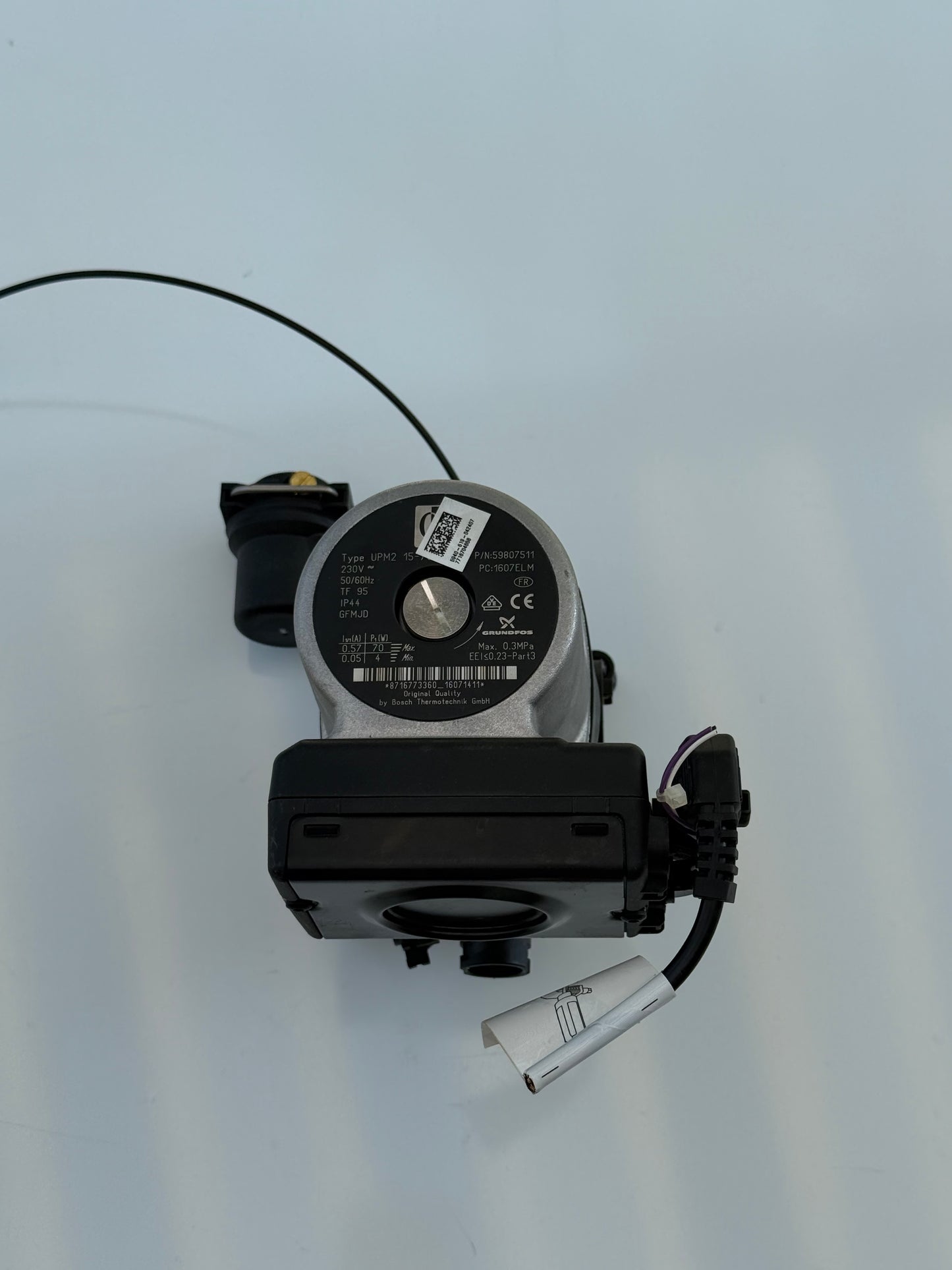 Circulateur UPM2 15-70 RLE Elm Leblanc / Bosch 87167644380 - OCCASION