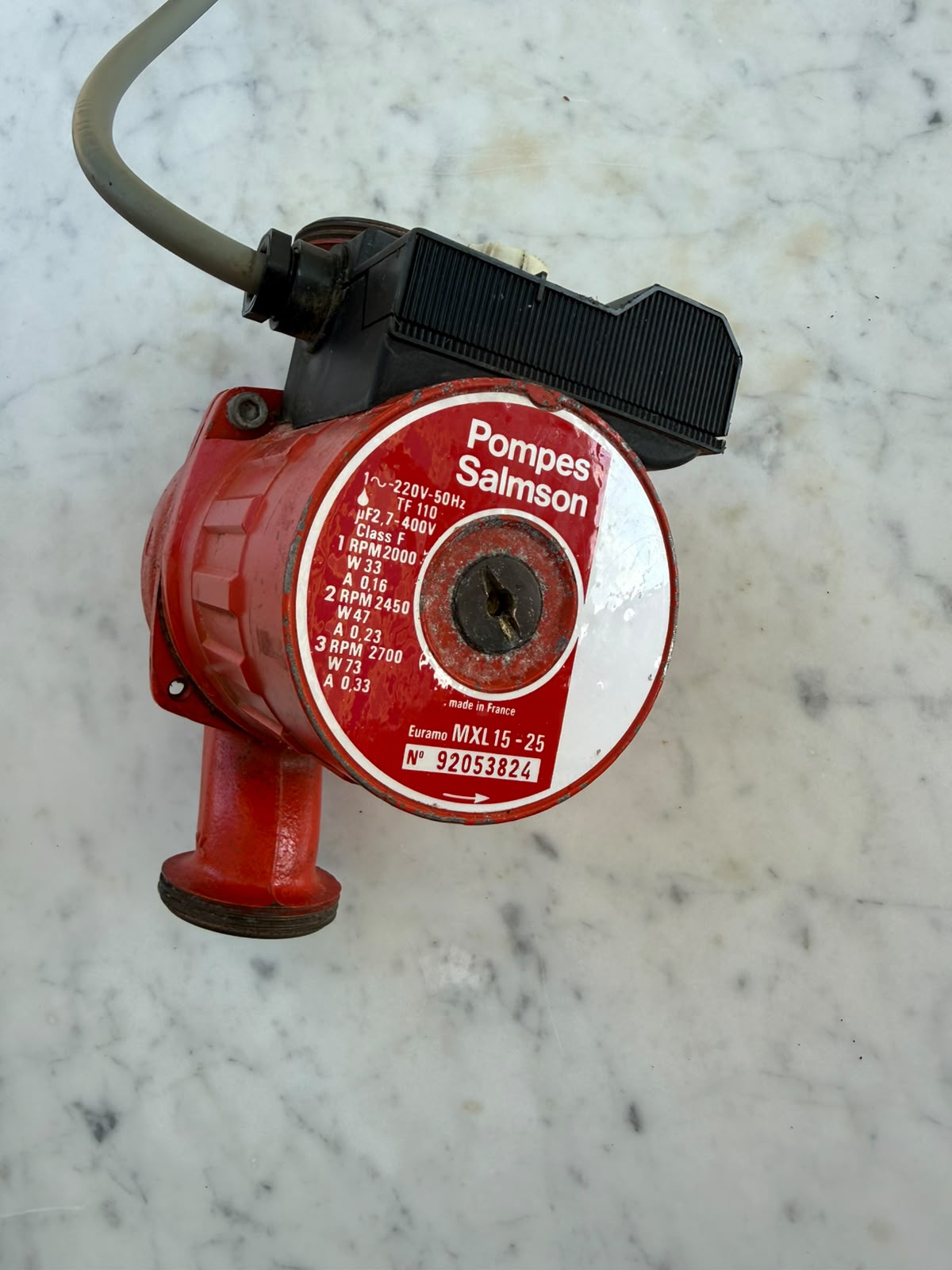 Circulateur pompe SALMSON MXL 15-25 - OCCASION