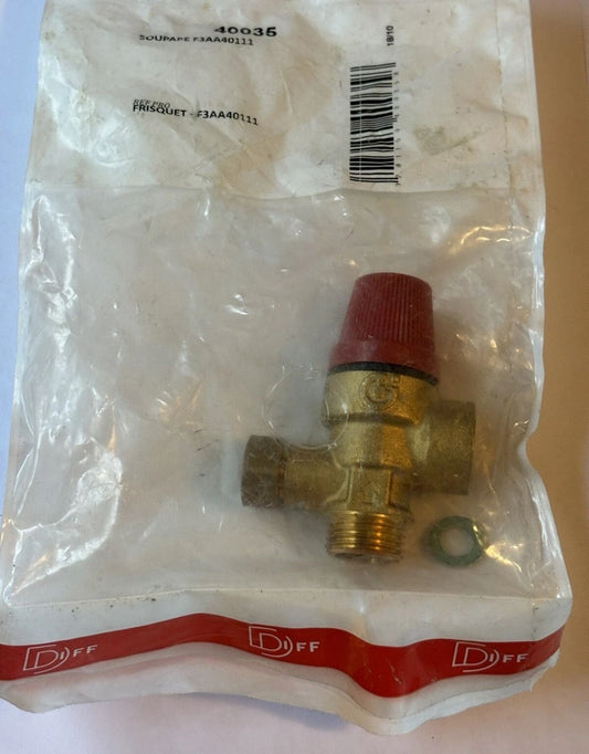 Soupape neuve FRISQUET MF 15x21 F3AA40111