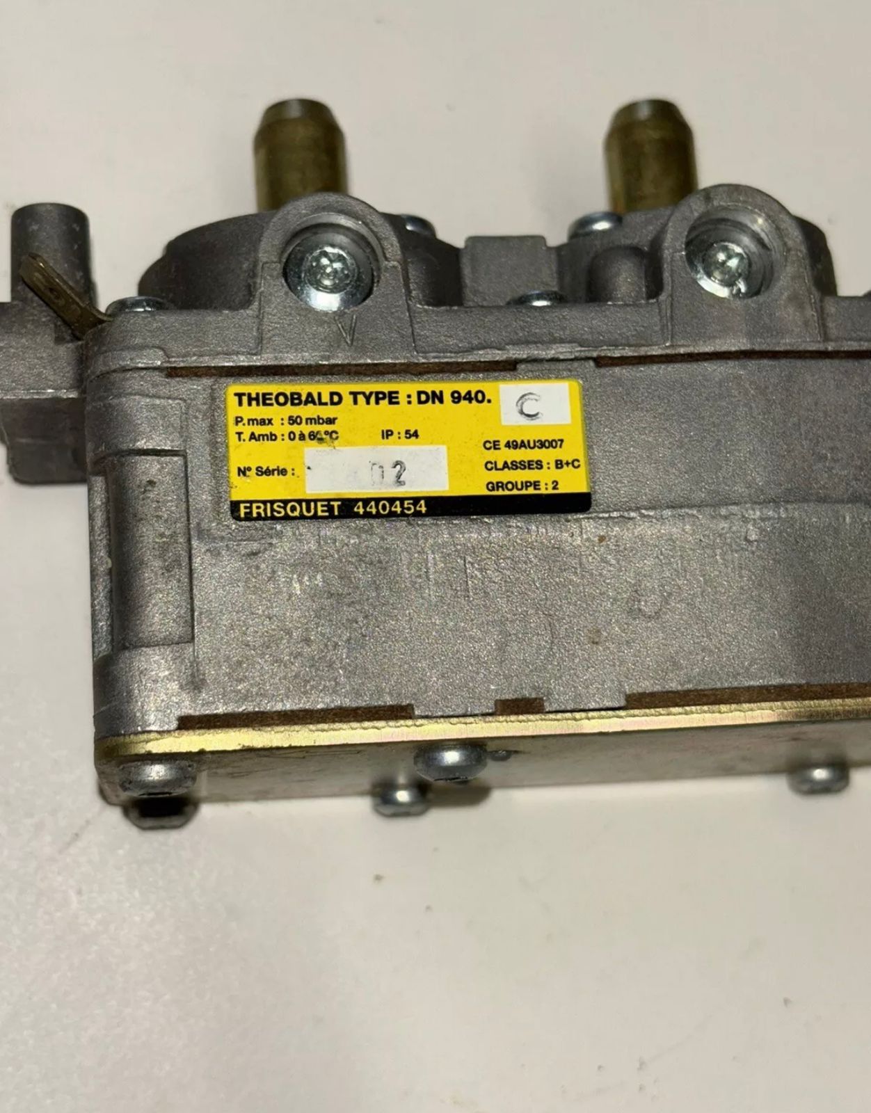 Bloc gaz DN ventouse 2000 F3AA40509