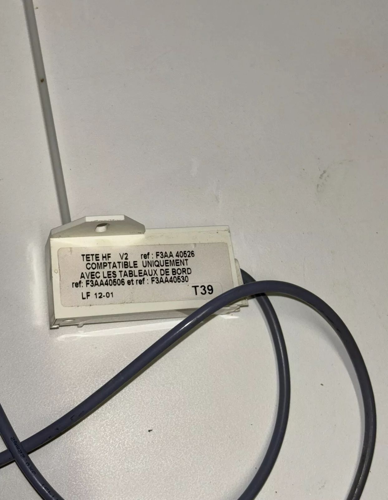 Récepteur tête hf 1d après 2000 d'occasion FRISQUET F3AA40526